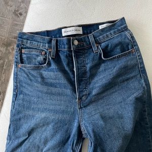 Denim Forum Arlo Straight Jean Aritzia - size 28
